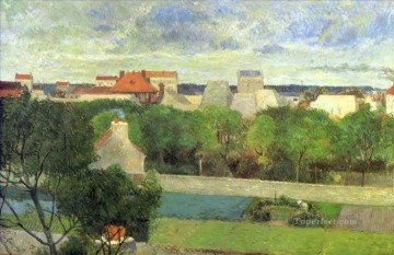 Paul Gauguin Painting - Los jardines del mercado de Vaugirard Paul Gauguin